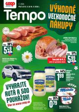 COOP Jednota leták  s platnosťou 12. 3. - 18. 3. 2026 Tempo