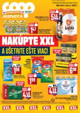 1. strana letáka COOP Jednota 16. 4. - 6. 5. 2026 COOP Jednota