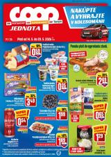 1. strana letáka COOP Jednota 14. 5. - 20. 5. 2026 