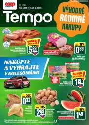 COOP Jednota leták  s platnosťou 21. 5. - 27. 5. 2026 Tempo