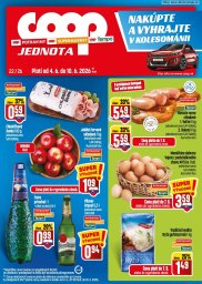 COOP Jednota leták  s platnosťou 4. 6. - 10. 6. 2026 