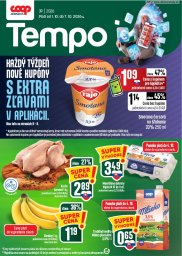 COOP Jednota leták  s platnosťou 1. 10. - 7. 10. 2026 Tempo