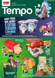 COOP Jednota leták  s platnosťou 8. 10. - 14. 10. 2026 Tempo